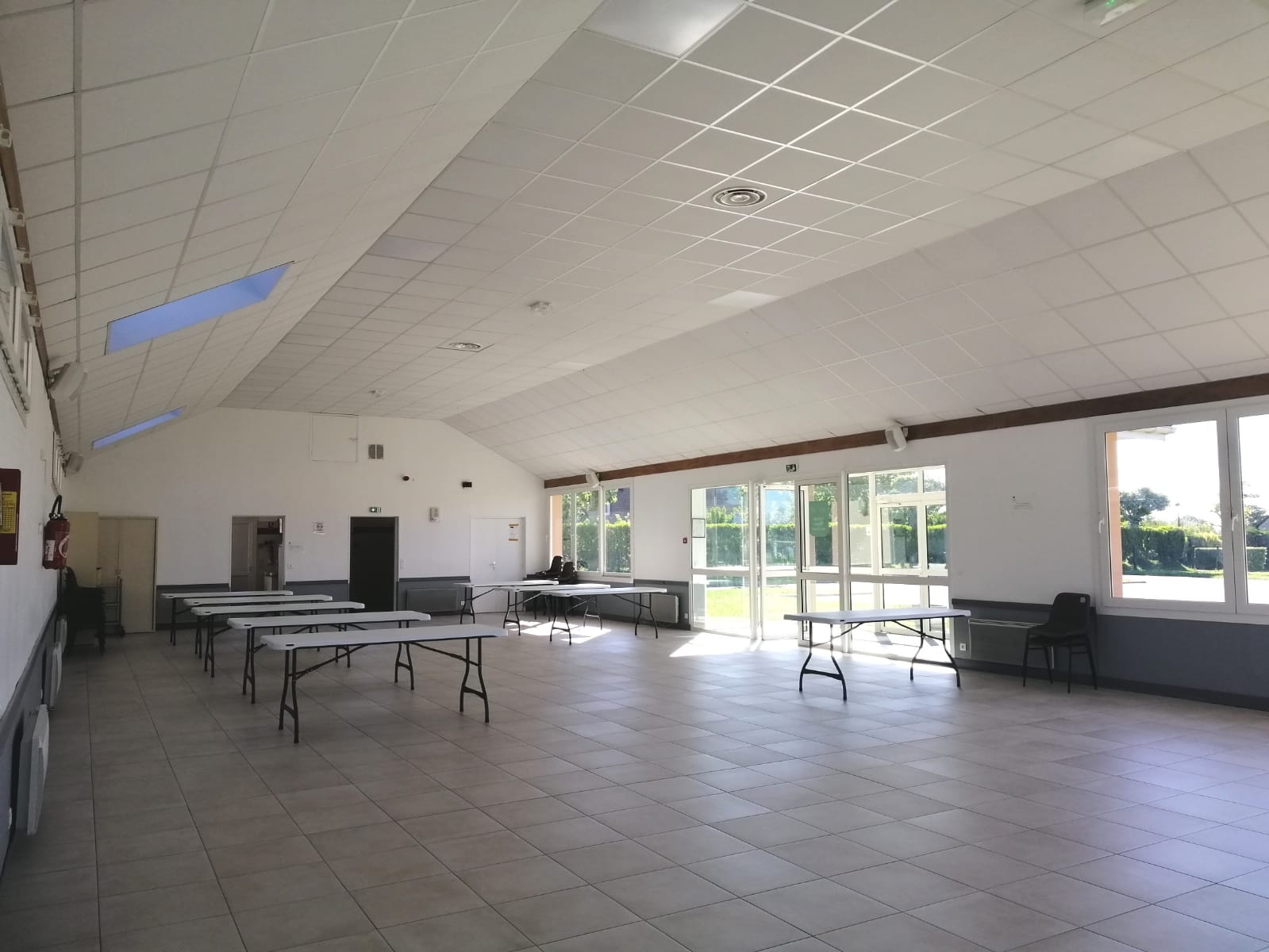 Présentation de la salle municipale + photos SteMarieauBosc